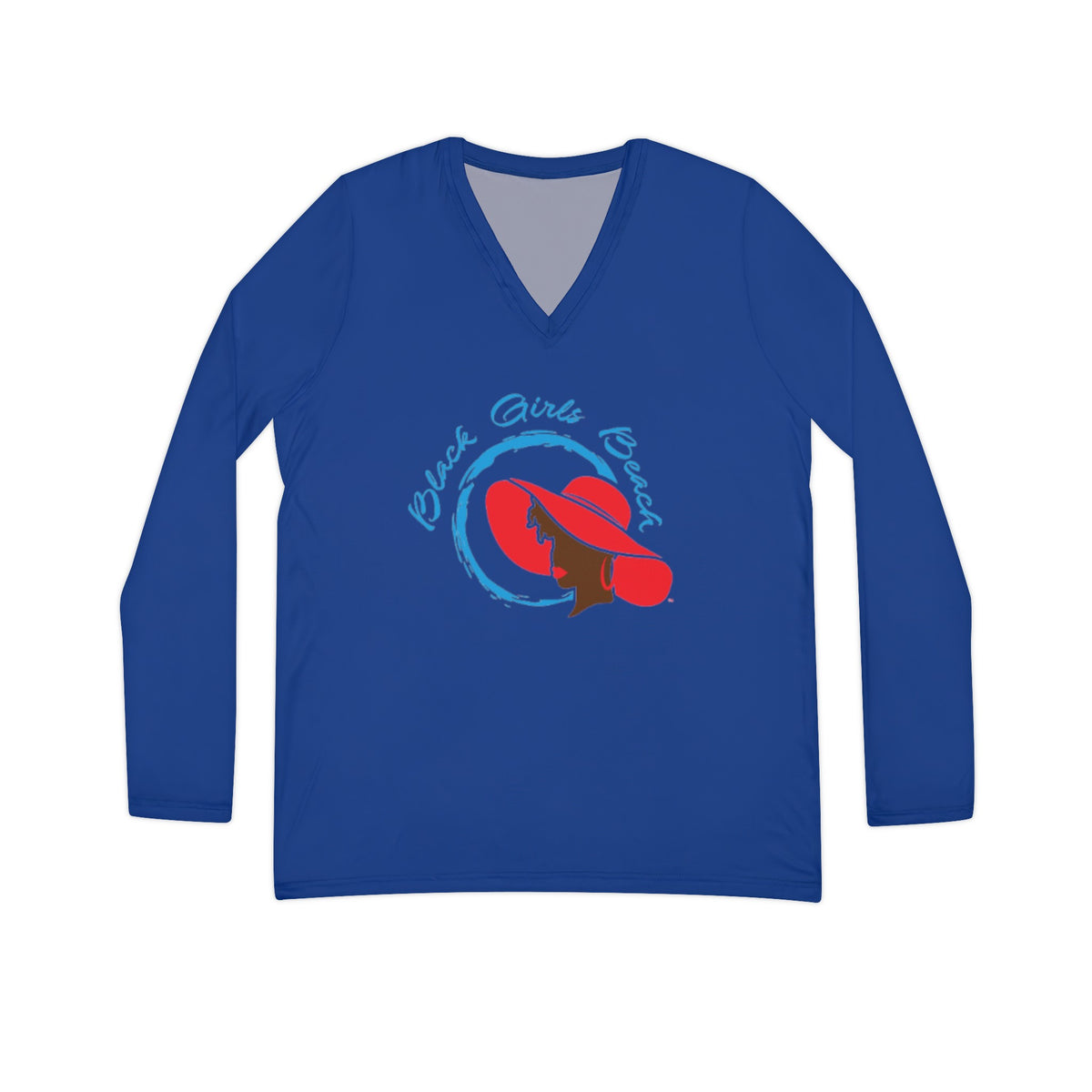 Women's Long Sleeve V-neck Shirt (AOP)
