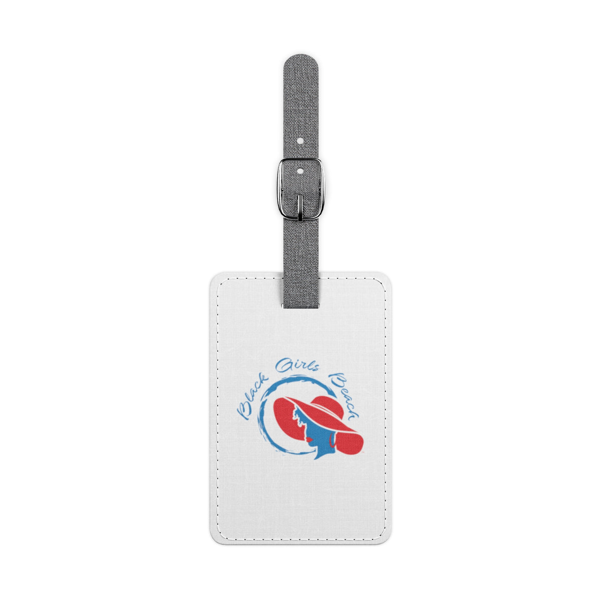 Saffiano Polyester Luggage Tag, Rectangle