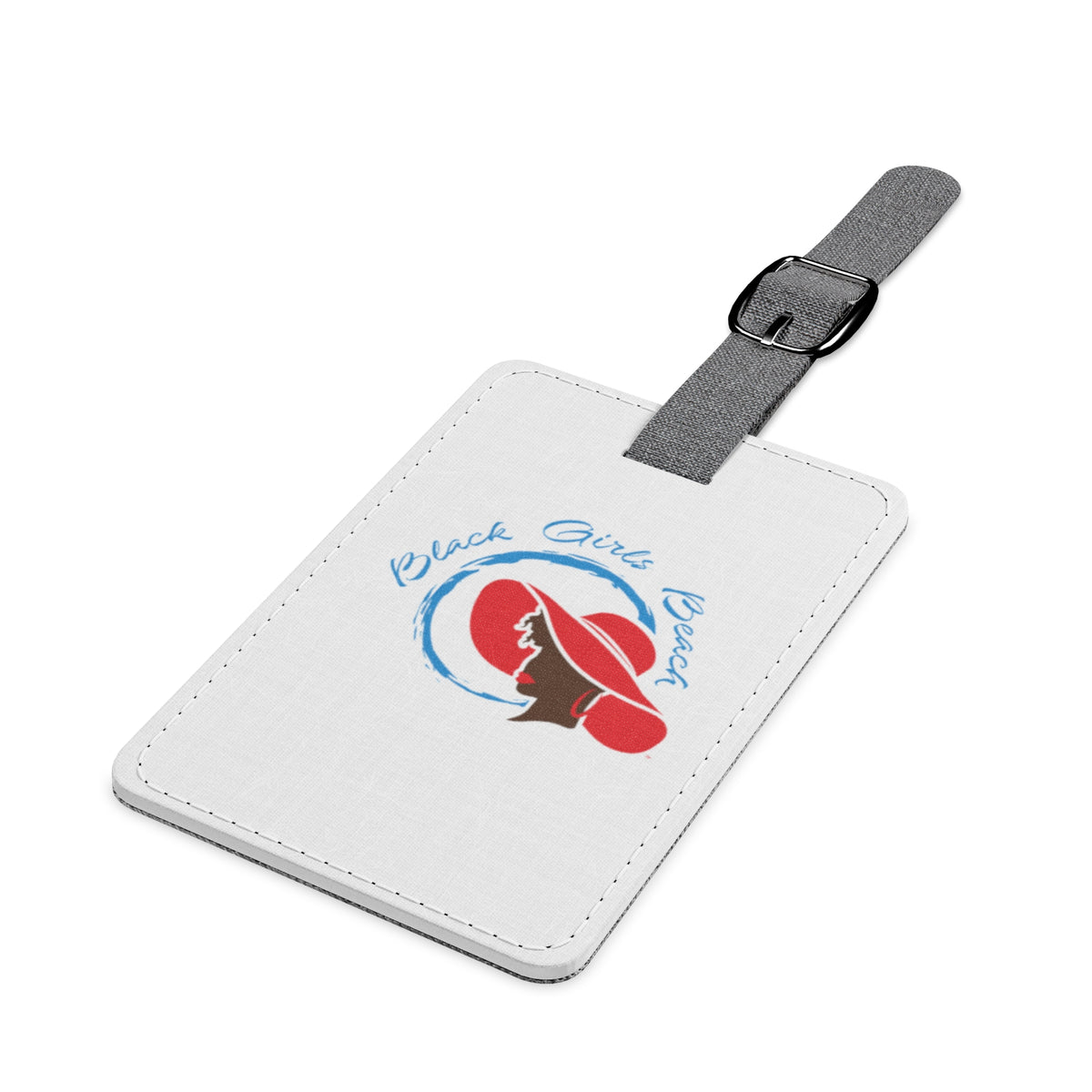 Saffiano Polyester Luggage Tag, Rectangle