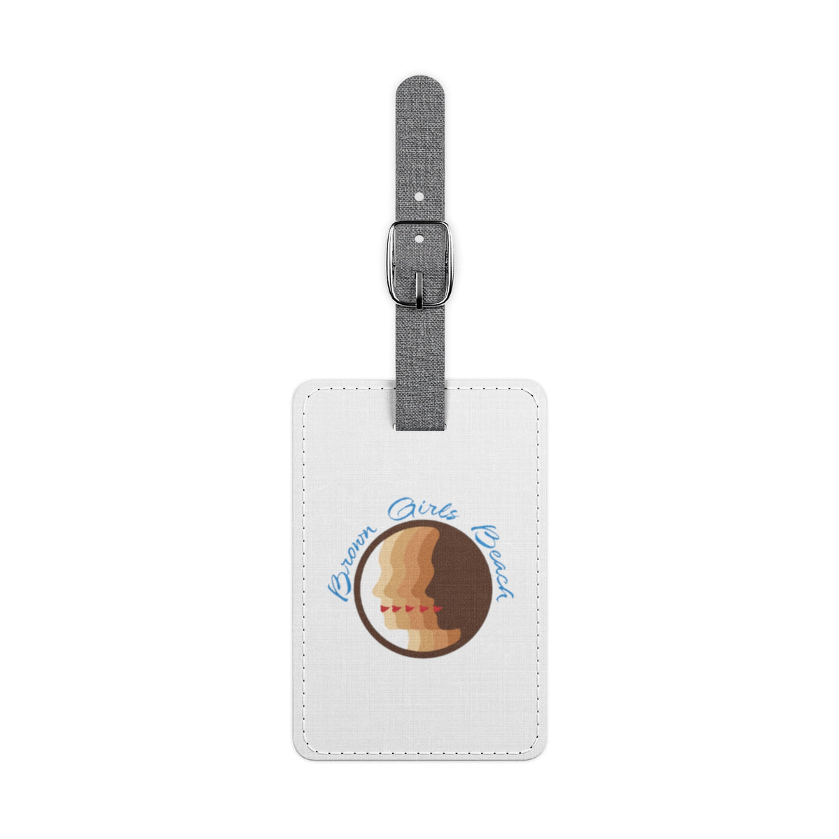 Saffiano Polyester Luggage Tag, Rectangle