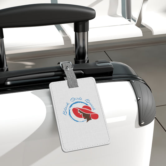 Saffiano Polyester Luggage Tag, Rectangle